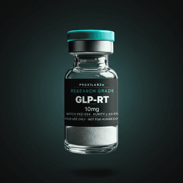 A peptide vial — what you were left holding